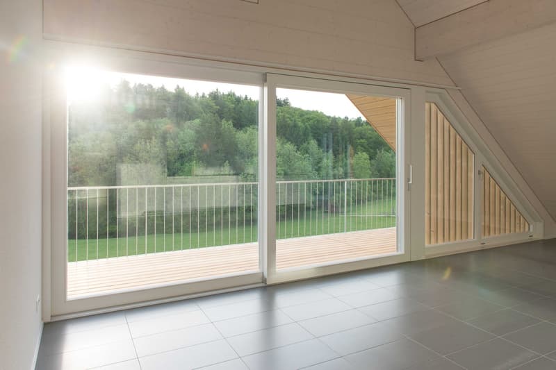 Grosszügige, moderne 4 1/2-Zimmer-Dachwohnung mit Galerie und Sicht ins Grüne in Rapperswil / BE (4)