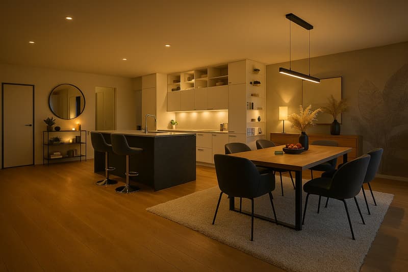 Moderne 4.5-Zimmer-Wohnung mit Gartenanteil in Gommiswald (5)
