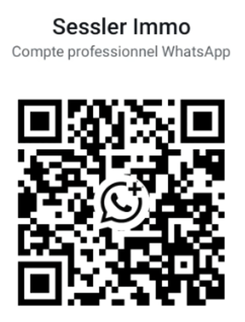 Sessler Immo professional account WhatsApp QR code