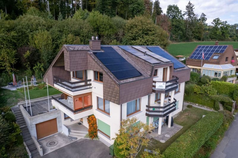4.5 Zimmerwohnung mit Cheminée und Alpensicht (11)