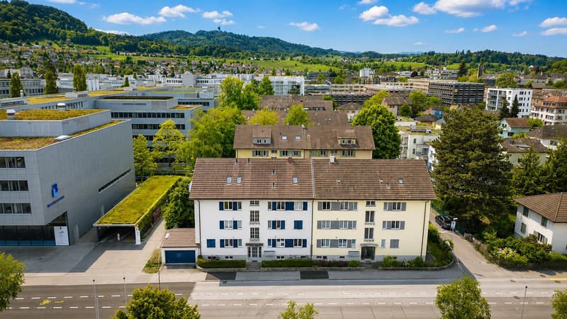 Hauseingang an der Waldeggstrasse
