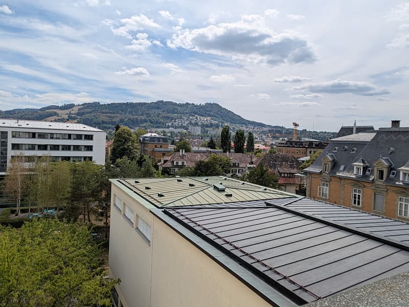 Wohnen im Museum mit Blick auf den Hausberg (2)