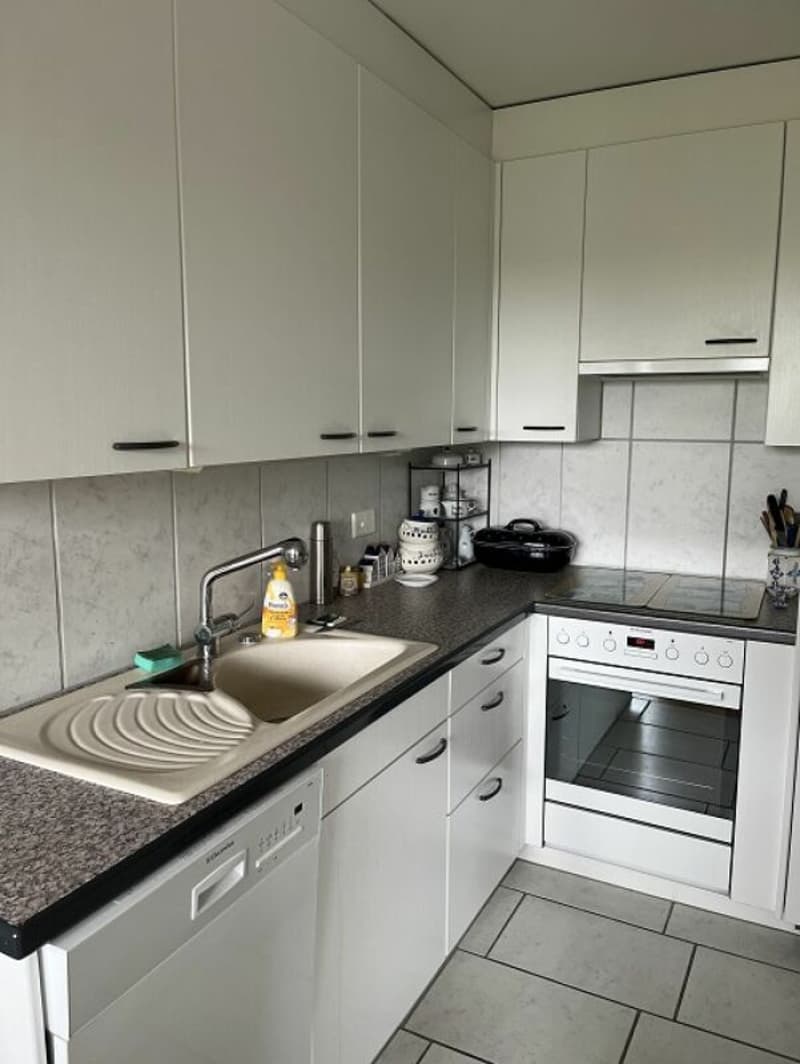 Helle 3.5-Zimmerwohnung im 13. Obergeschoss mit grossem Balkon und schöner Aussicht! (2)