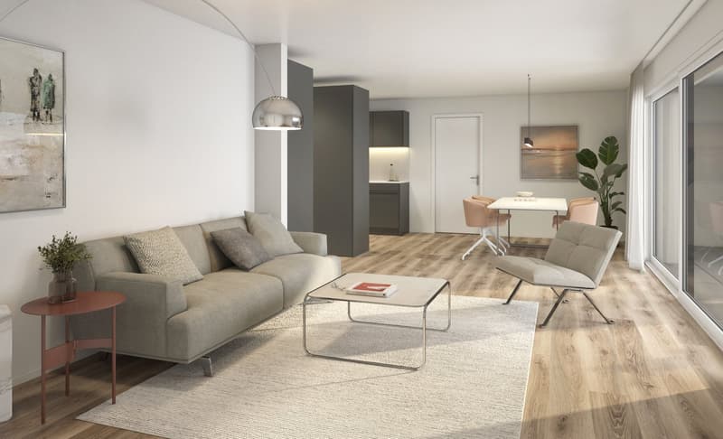 Moderne 3.5-Zimmer-Dachgeschosswohnung in ruhiger Lage von Etziken (9)