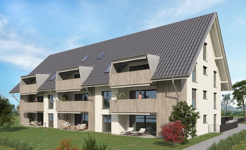 Moderne 3.5-Zimmer-Dachgeschosswohnung in ruhiger Lage von Etziken (5)