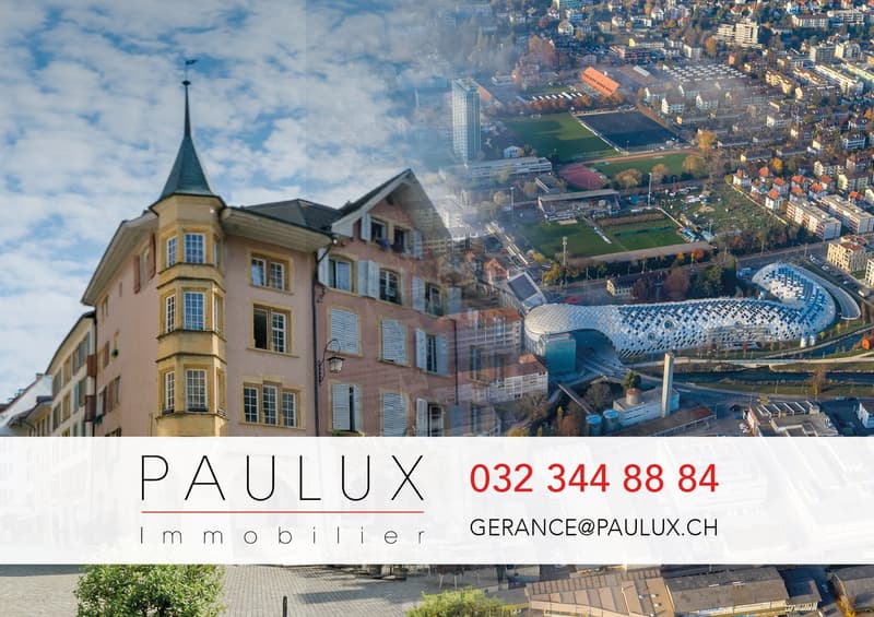 Bel appartement de 3 pièces dans quartier calme à Bienne (13)