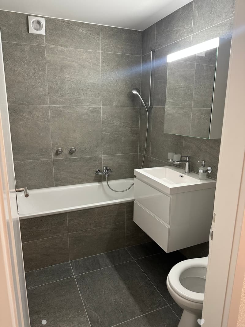 Appartement lumineux avec vue au 9ème étage à Bienne (1)