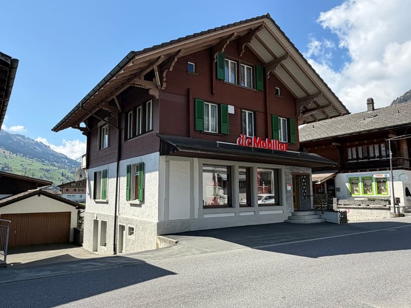 Wohngeschäftshaus mit grosszügigem Nebengebäude (1)