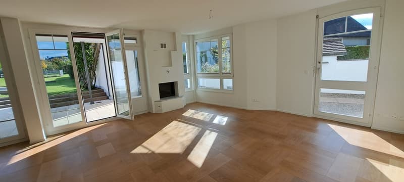 Gartenwohnung inkl. direkt verbundener Garagebox,grosszügigem EG/UG-Bereich, Haushaltsraum, Garten (3)