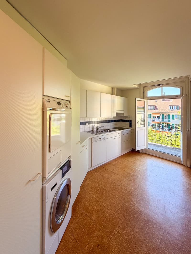 Charmante 4-Zimmer-Maisonette-Wohnung im Altbau an der Südbahnhofstrasse, Bern (11)