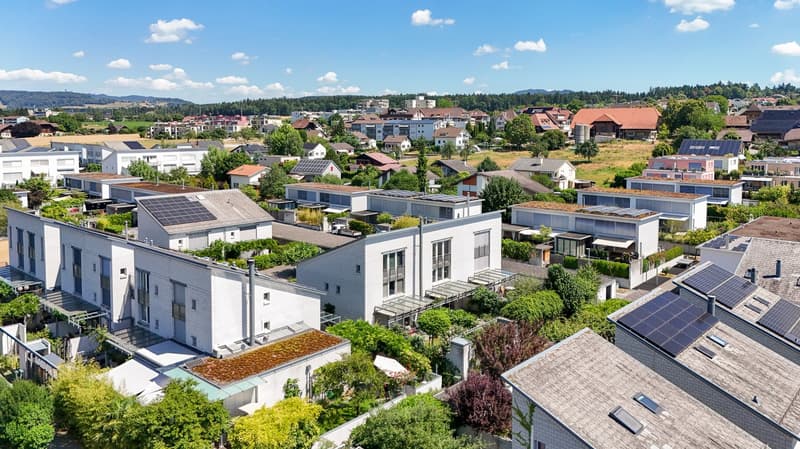 Reihenhaus mit Garten, Hofsiedlung Dorfmatte Rubigen (29)