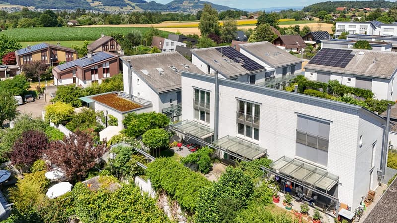 Reihenhaus mit Garten, Hofsiedlung Dorfmatte Rubigen (30)