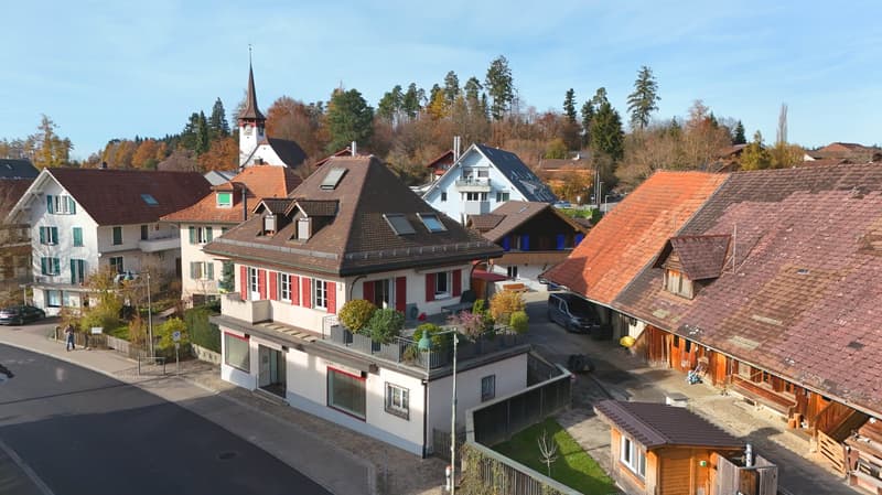 Maisonettewohnung mit grosser Terrasse, Zentrum Niederscherli (18)