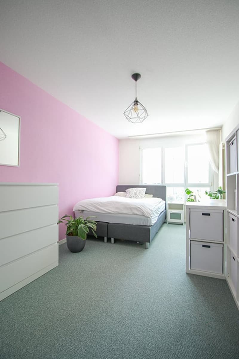 Kinderzimmer mit Farbe