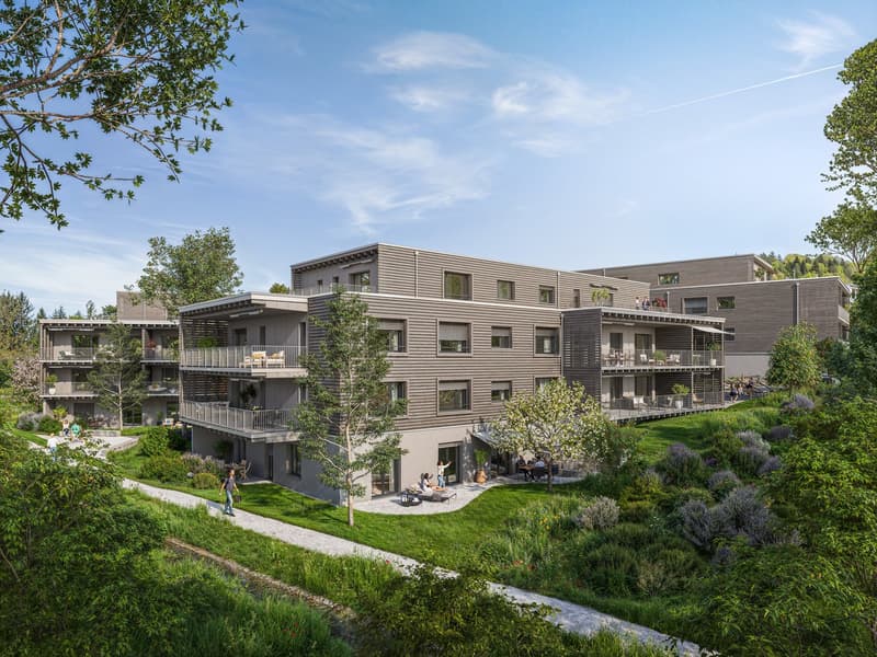 Exklusive Neubau- Studiowohnung mit hochwertigem Ausbaustandard - Modern wohnen in der Eymatt (1)