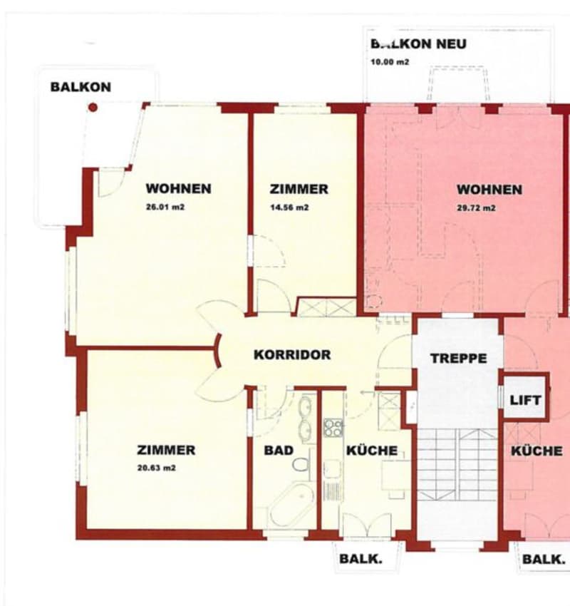 Grundrissplan