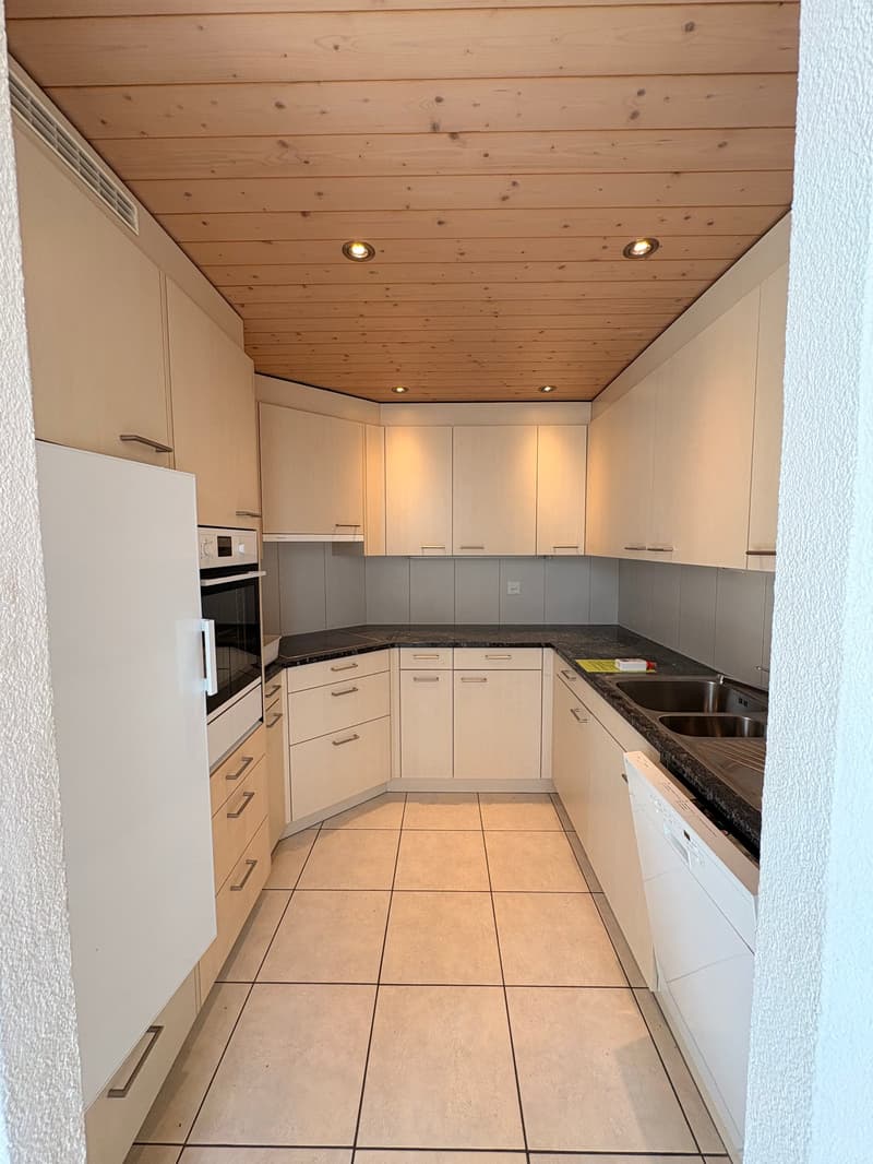 Wunderschöne preisgünstige Dachwohnung mit Cheminée, ruhig und doch zentral (10)