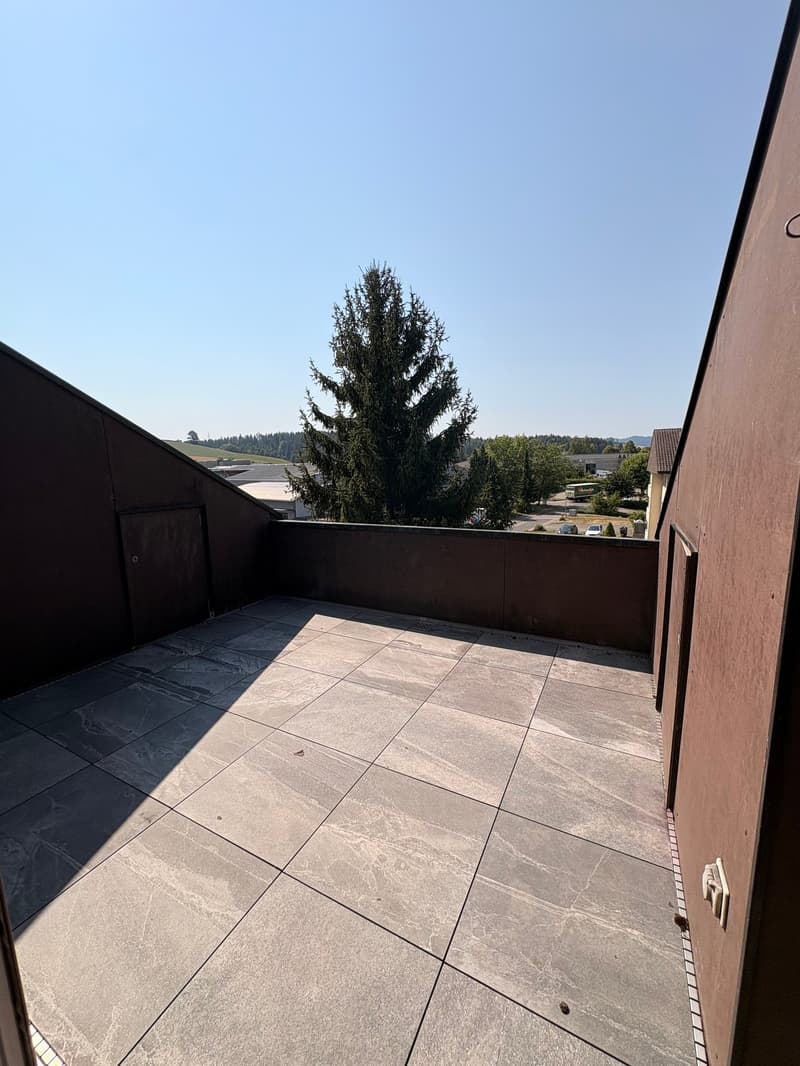 Wunderschöne preisgünstige Dachwohnung mit Cheminée, ruhig und doch zentral (7)