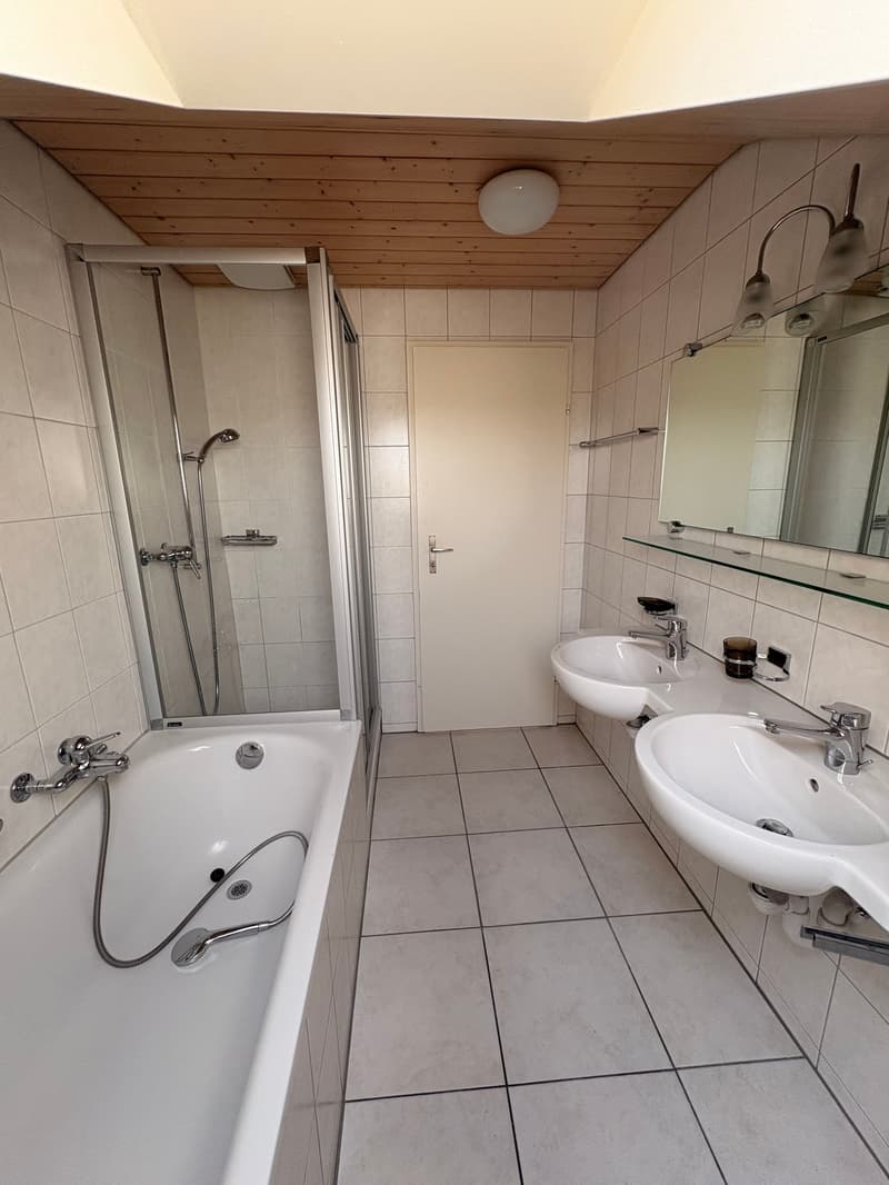 Wunderschöne preisgünstige Dachwohnung mit Cheminée, ruhig und doch zentral (19)