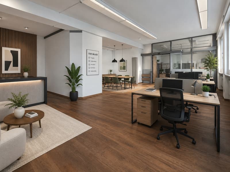 Visualisierung Büro