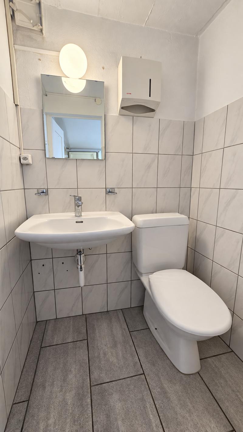 WC-Anlage im Keller