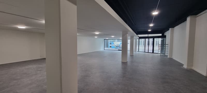 Attraktive Gewerbefläche im Erdgeschoss / Local commercial attrayant au rez-de-chaussée (1)