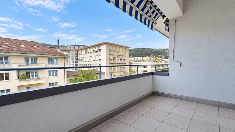 Balkon mit Aussicht