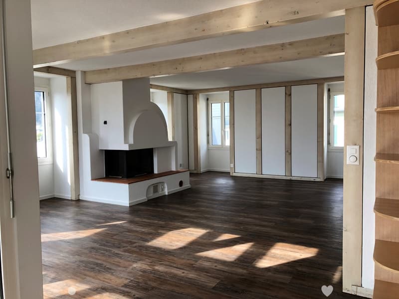 Grosszügige 3.5-Zimmer-Dachwohnung mit Terrasse und Bergsicht (3)