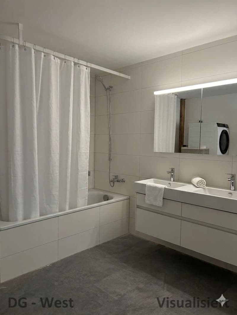 Badezimmer - visualisiert