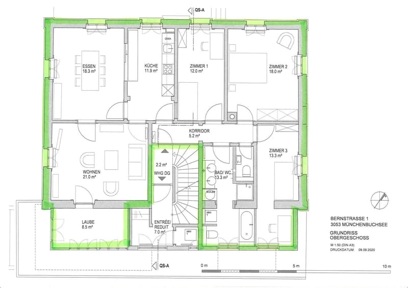 5- Zimmerwohnung im Dorfzentrum (18)