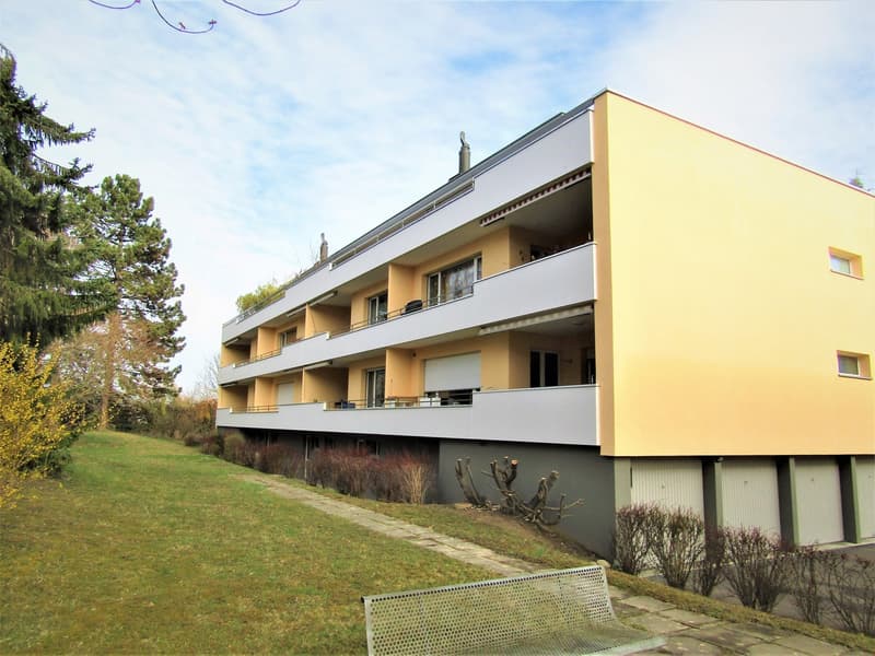 Haus Balkonseite