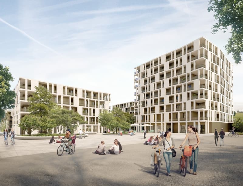 Appartements neufs de 2.5 pièces à La Gotta, Belfaux (1)