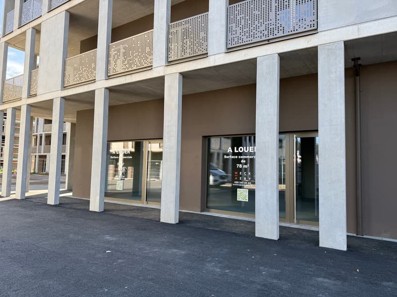 Surface commerciale d?env. 78.70 m2 aménageable au gré du preneur! (4)