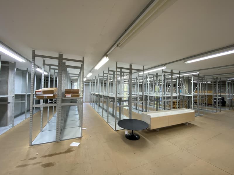 Surfaces commerciales modulables avec étagères (5)