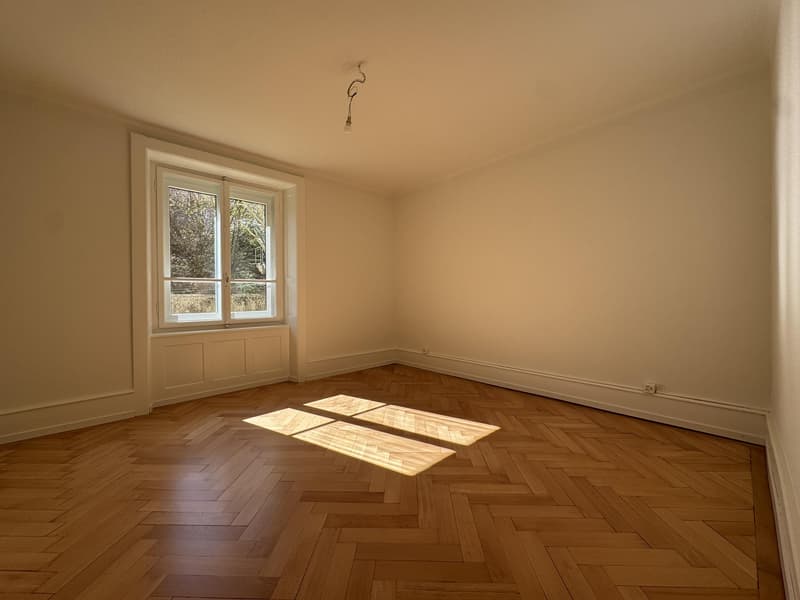 Superbe 4.5 pièces rénové avec parquet en chevrons ? 1er loyer offert (4)