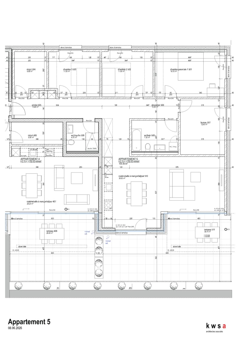 Spacieux 5.5 pièces avec terrasse exceptionnelle de 56 m² (6)