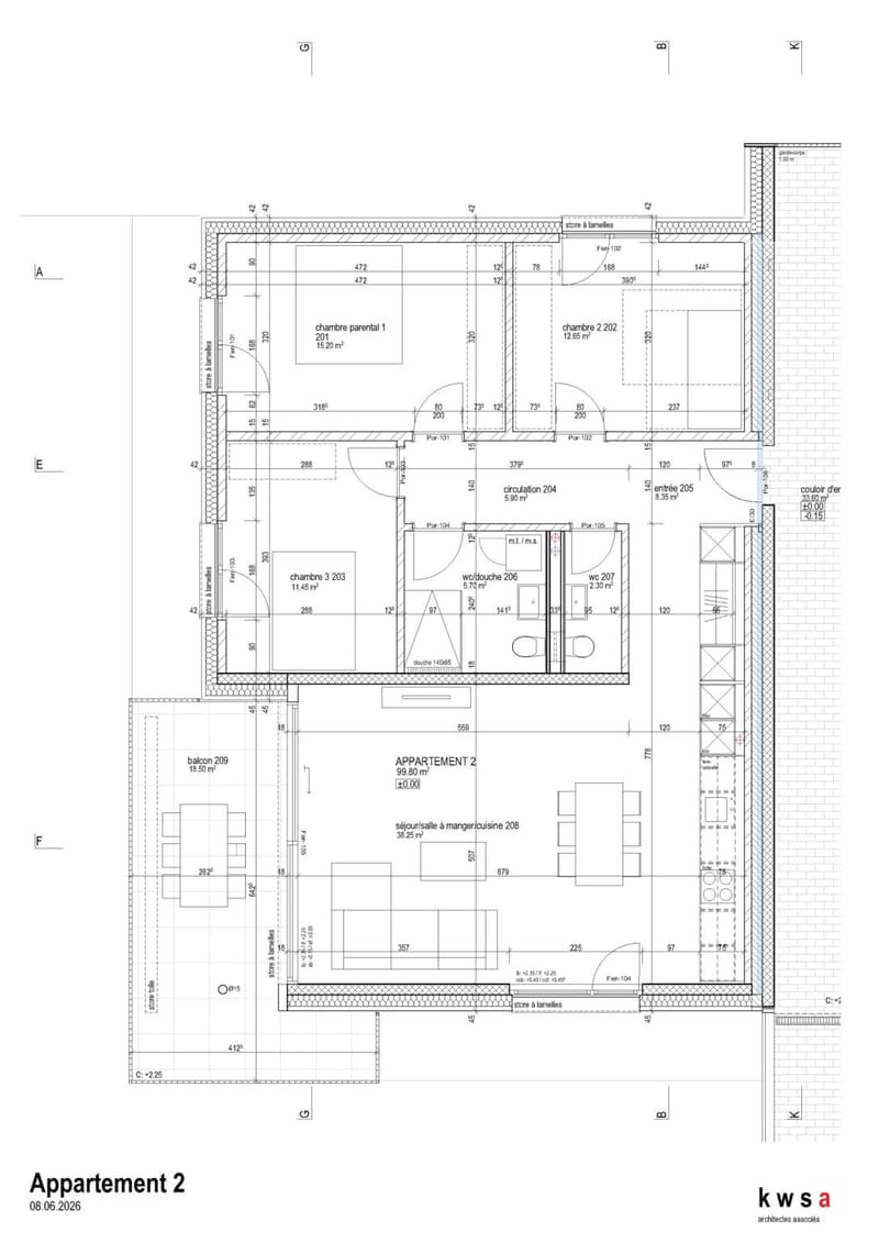 Appartement neuf avec grand balcon (5)