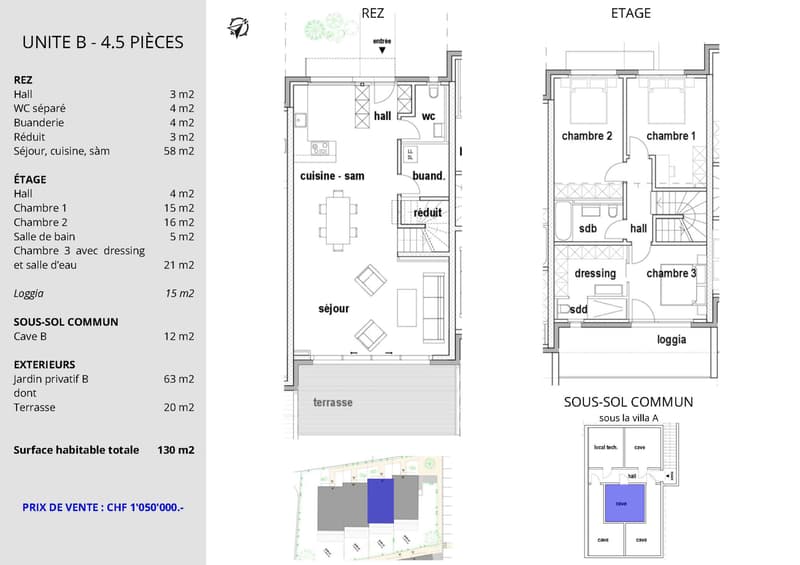 Aristea ? Maison mitoyenne - lot B (6)