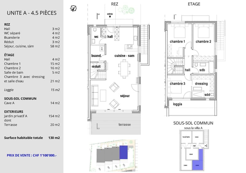 Aristea ? Maison mitoyenne - lot A (7)