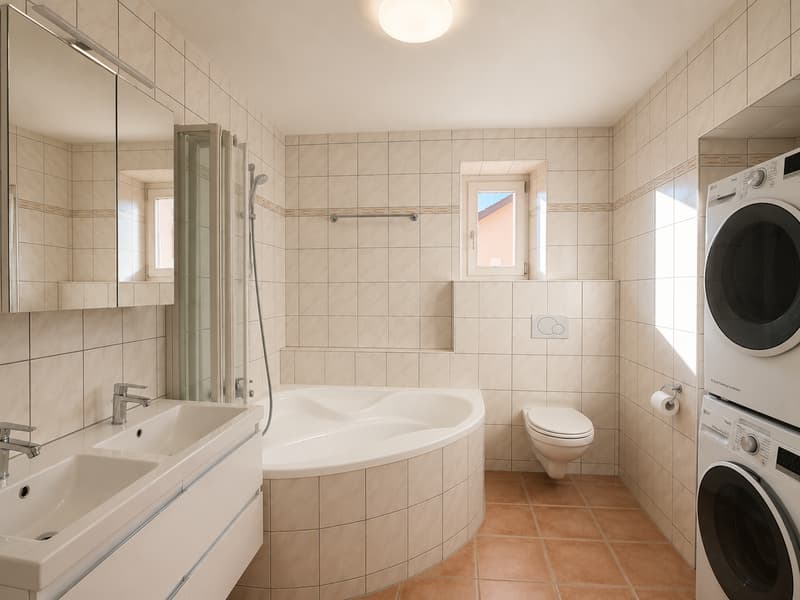 Charmant appartement 4.5 pièces rénové avec garage (9)