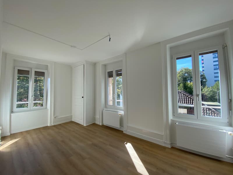 Appartement 3 pièces rénové avec cachet à louer ? Bienne (1)