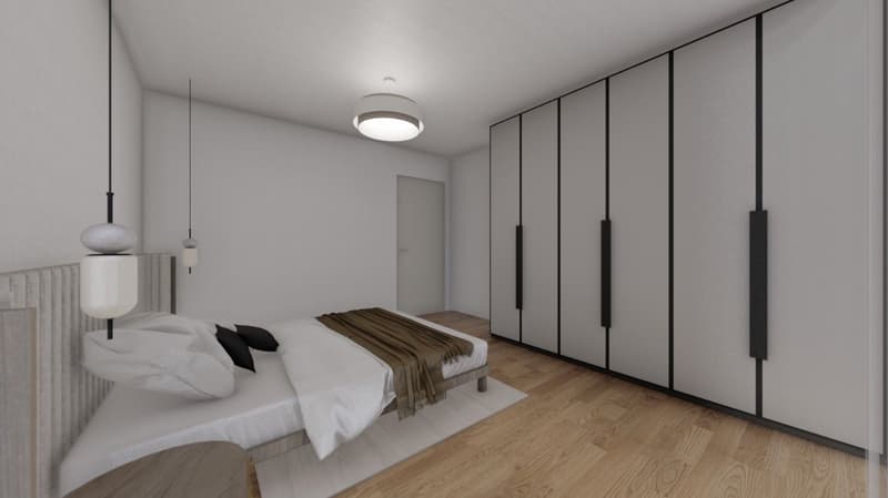 Moderne 3.5-Zimmer-Wohnung mit 2 Balkons – Neubau 2026 (4)