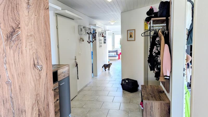 Lichtdurchflutet mit zwei Balkonen, Kamin & zwei Garagenboxen (8)