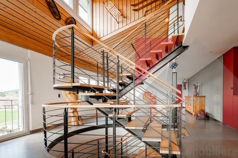 Escalier central