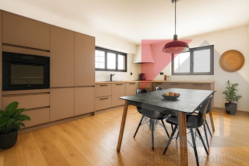 Cuisine / projection homestaging