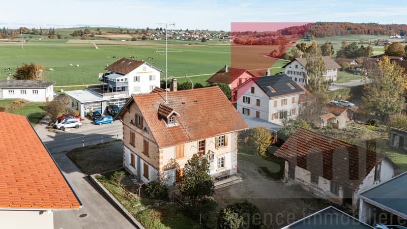 Maison villageoise de caractère s/une parcelle de 1005m2 zone centre (5)