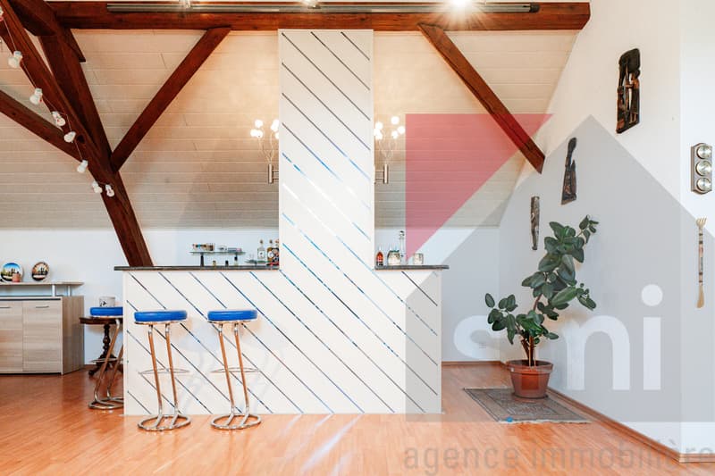 Séjour duplex