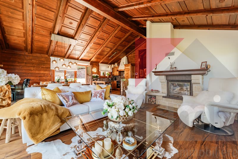 Chalet exclusif, entièrement rénové et meublé, dans un coin de paradis (4)