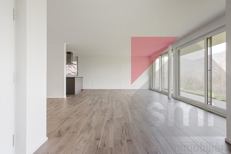 Confortable appartement rénové avec jardin sur les hauts de Vevey (5)