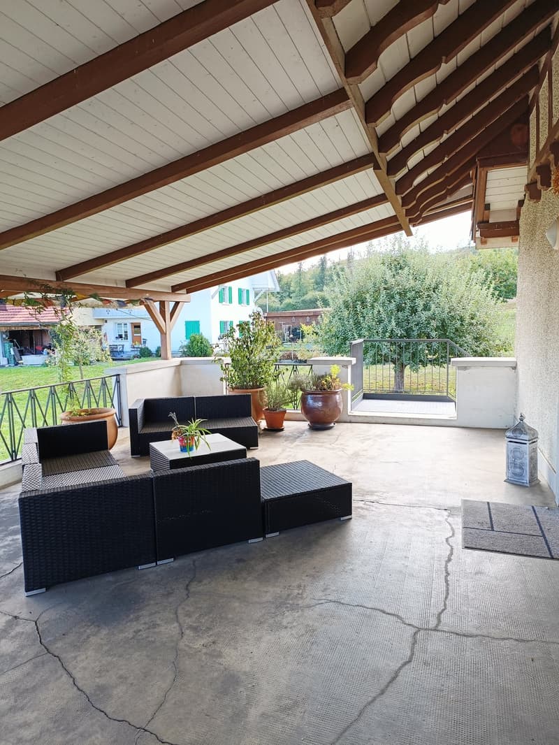 Helle 3 1/2-Zimmer-Dachwohnung mit Terrasse in Galmiz (15)